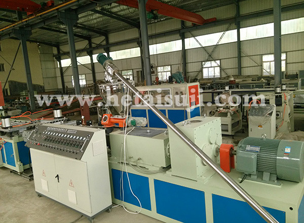 PVC corrugated tile equipment production line